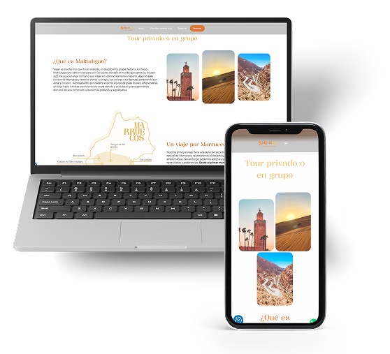 Diseño y desarrollo web de MaktubGoo Diseño y desarrollo web de MaktubGoo