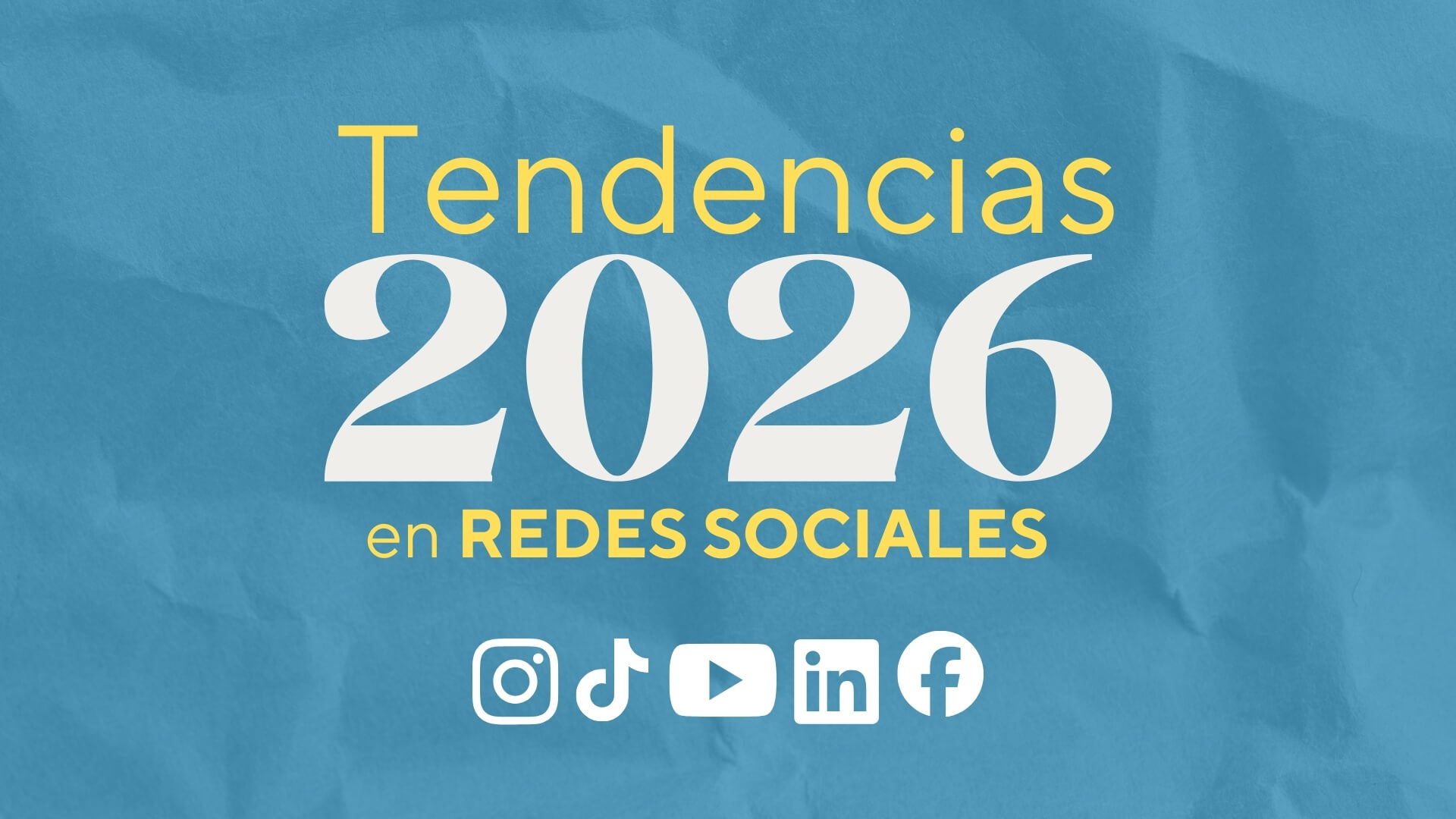 Tendencias Rrss 2026